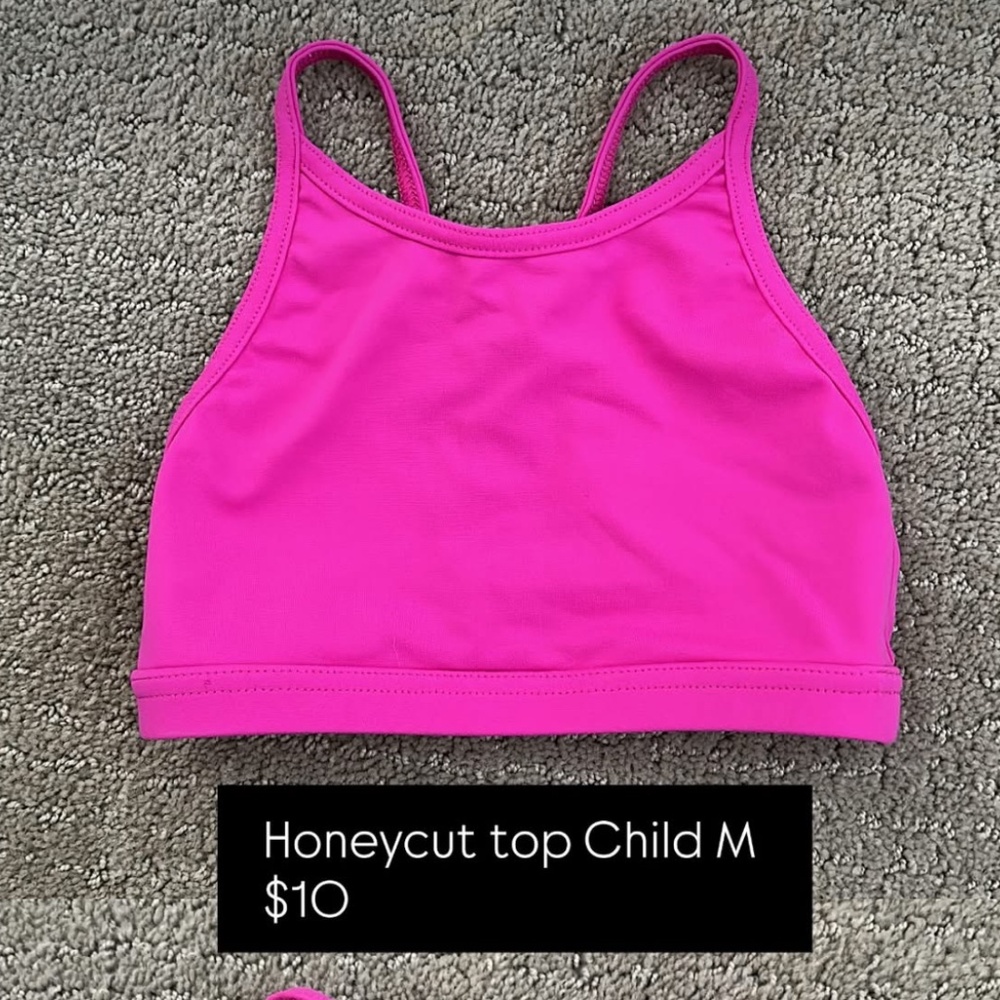 Honeycut Symbolic Top Child M Fuschia